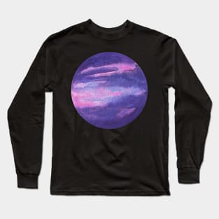 Purple Planet Long Sleeve T-Shirt